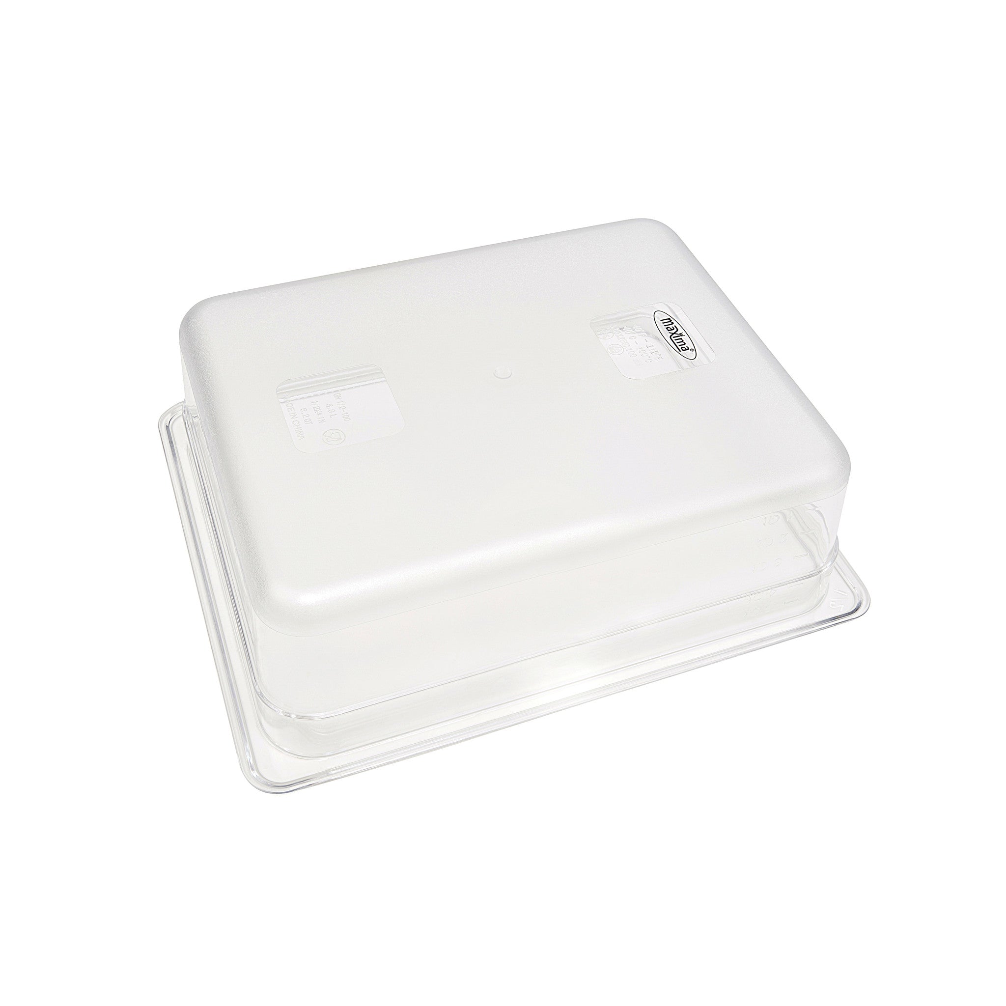 Gastronorm Beholder - 3 stk - 1/2 GN - 10cm Dyb - Polycarbonat