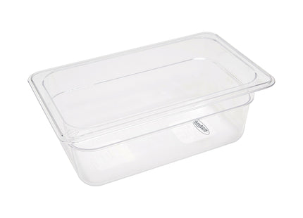 Gastronorm Beholder - 1/4 GN - 10cm Dyb - Polycarbonat
