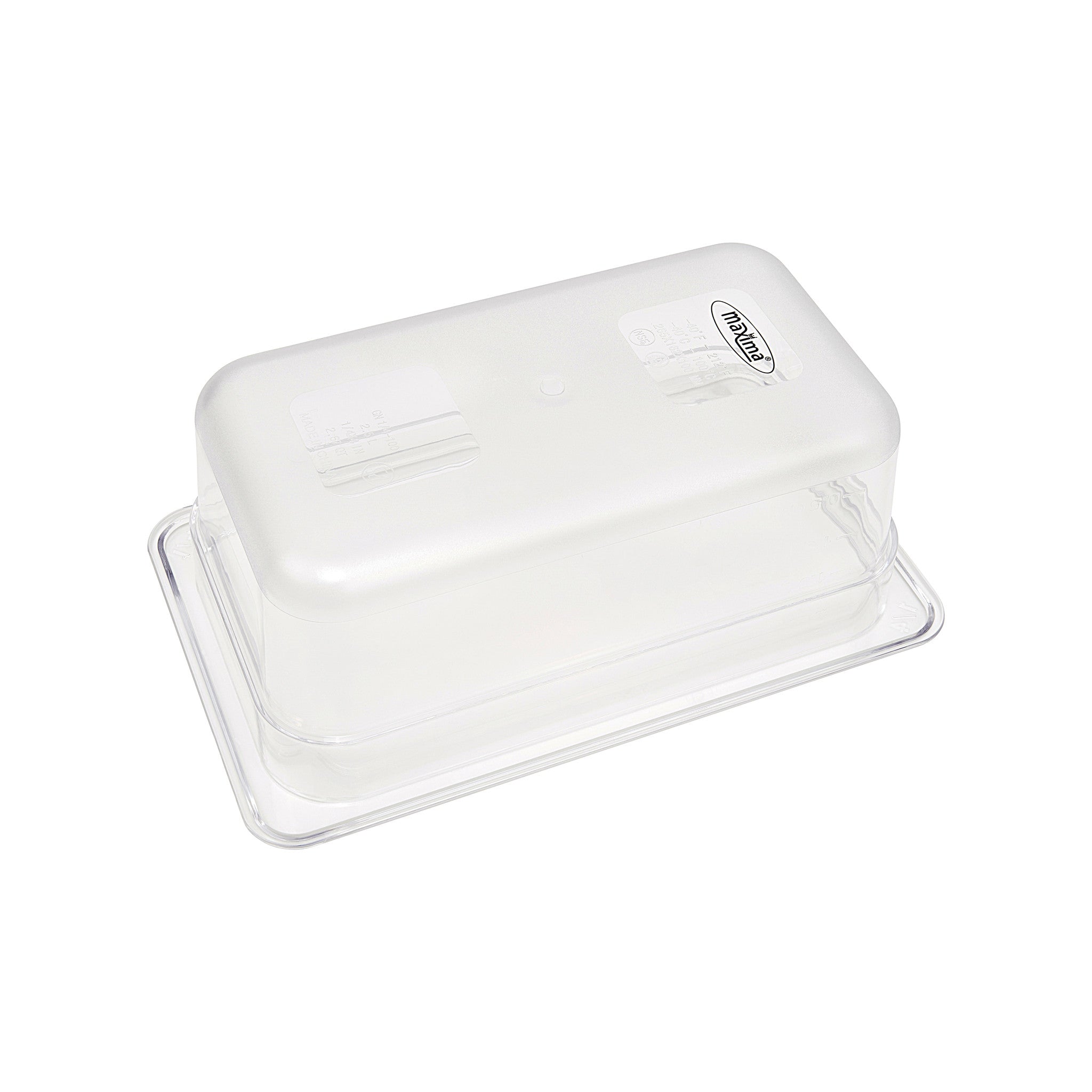 Gastronorm Beholder - 3 stk - 1/4 GN - 10cm Dyb - Polycarbonat