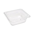 Gastronorm Kantinebakke - 1/6 GN - 6,5 cm Dyb - Polycarbonat