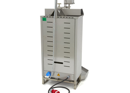 Kebab Grill - 4 brændere - 50 kg kød - Elektrisk