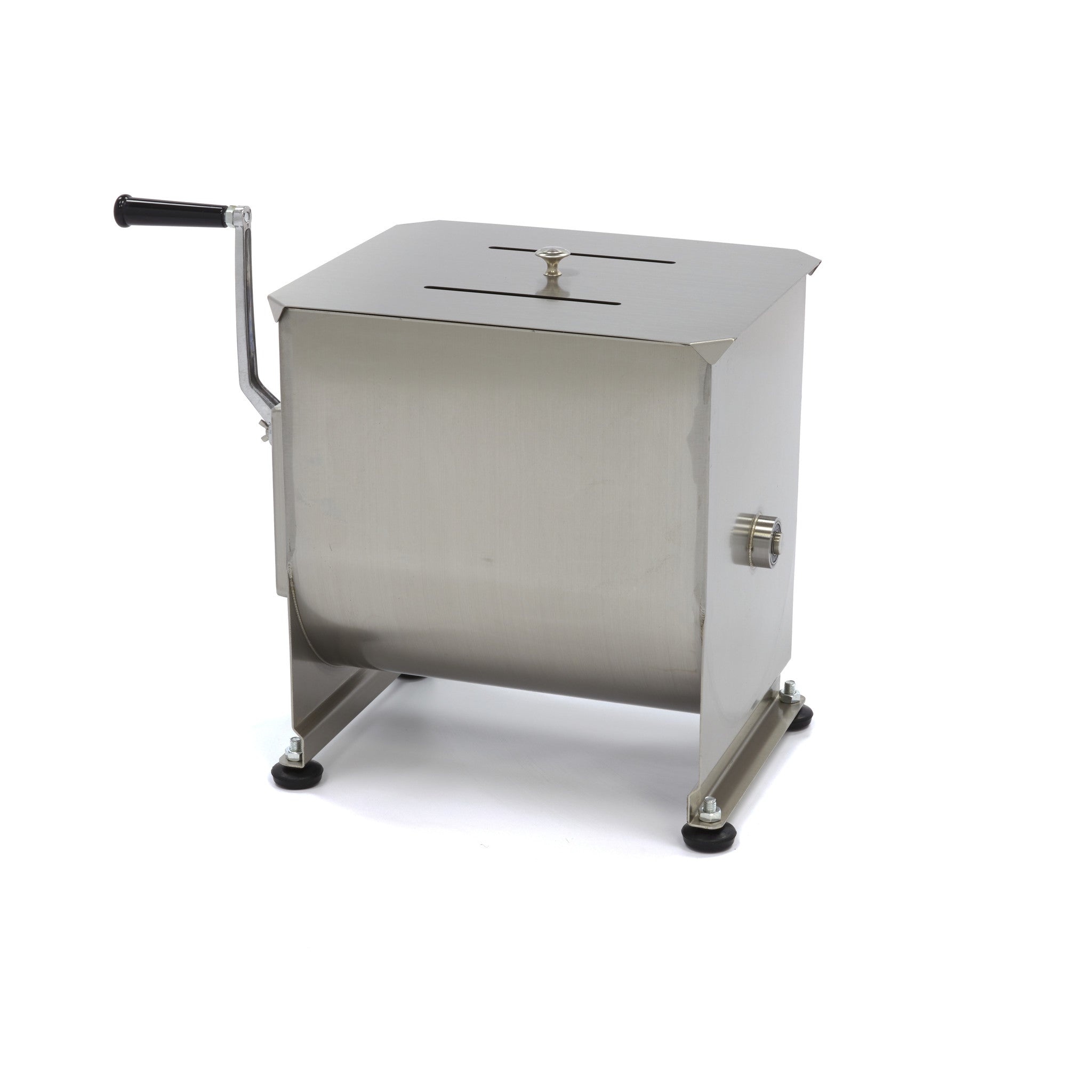 Kødmixer - 30L - 25kg Kød - Enkeltaksel - Manuel