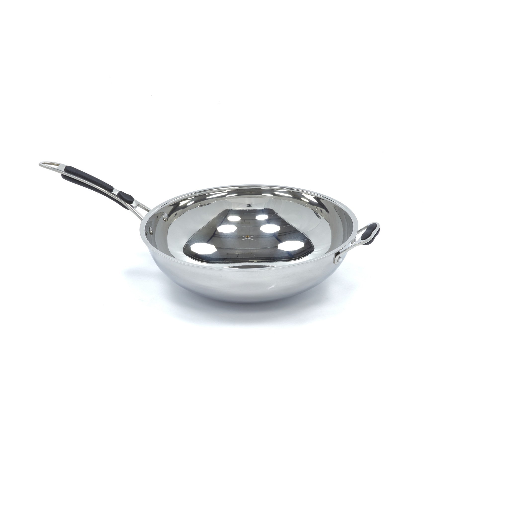 Wok Pan - Ø36cm - Rustfrit Stål - Induktion