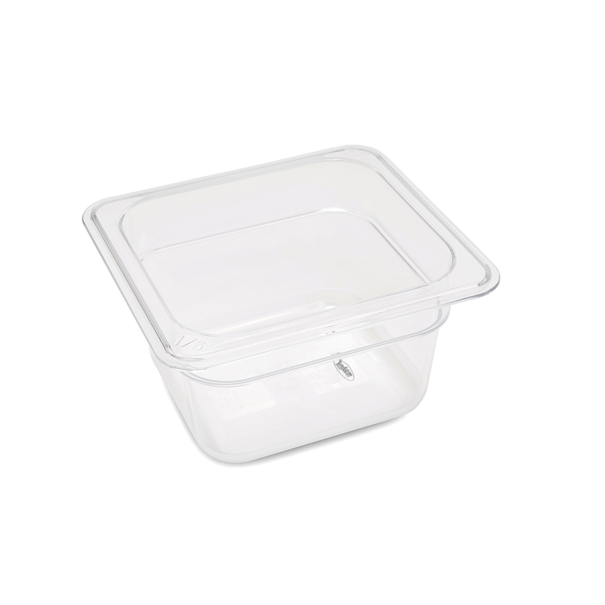 Gastronorm Beholder - 3 stk - 1/6 GN - 10cm Dyb - Polycarbonat