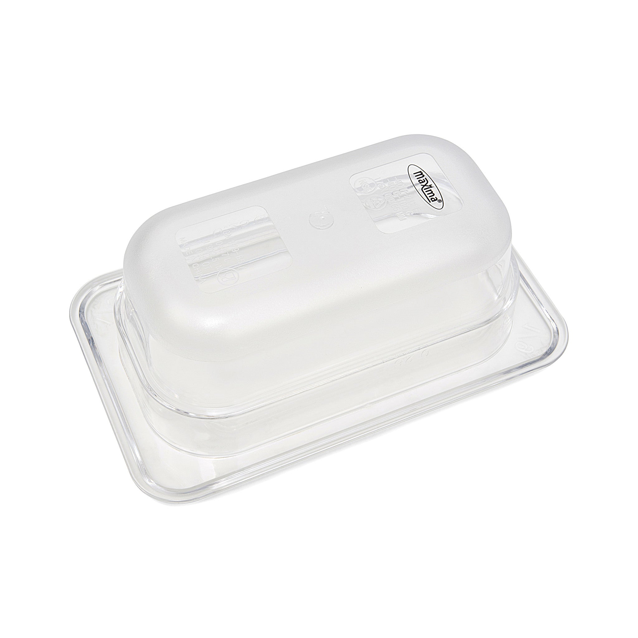 Gastronorm Beholder - 3 stk - 1/9 GN - 6,5cm Dyb - Polycarbonat