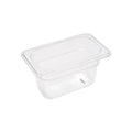 Gastronorm Container - 1/9 GN - 10cm Deep - Polycarbonate