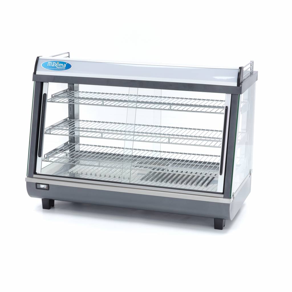 Opvarmet maddisplay - 136L - 91,5cm - 3 hylder