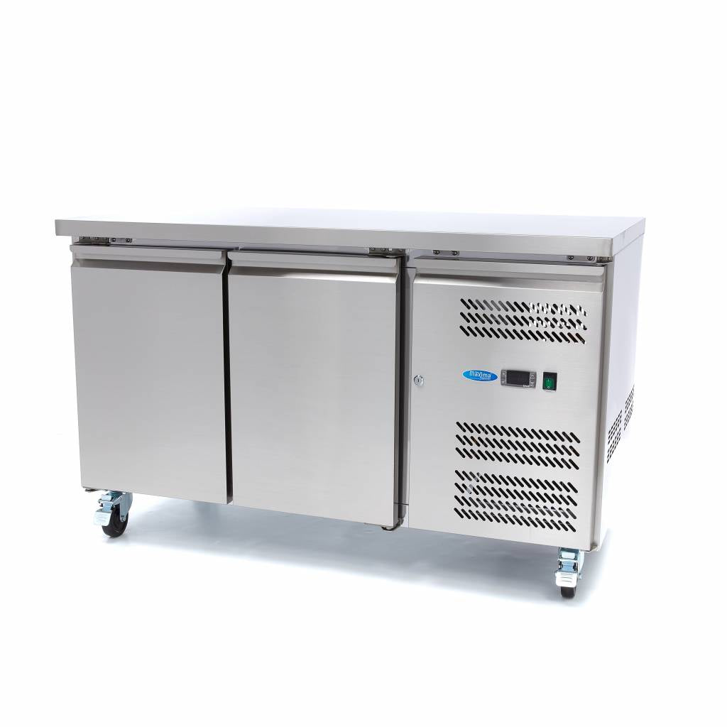 Kølebord - 136 cm - 2 døre