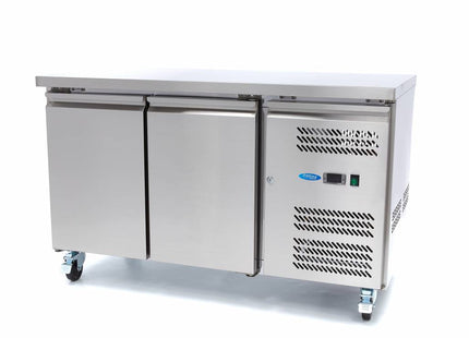 Frysebord - 136cm - 2 døre