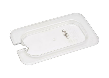 Gastronorm Låg - 1/9 GN - Polycarbonat - med fordybning