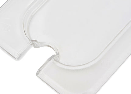 Gastronorm Låg - 1/9 GN - Polycarbonat - med fordybning