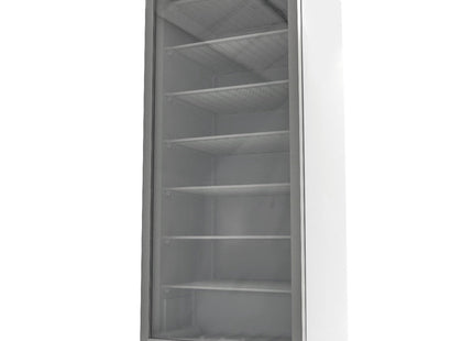 Fryser - 600L - Hvid - med glaslåge