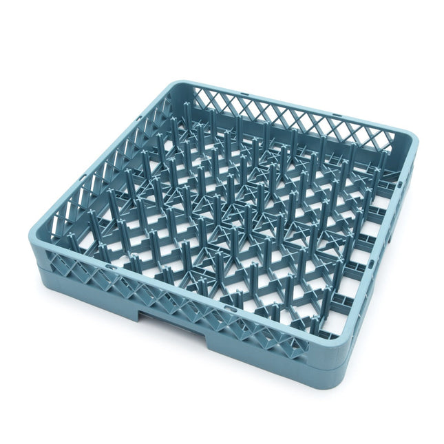 Tallerkenstativ til opvaskemaskine - 50 x 50 cm - 64 rum