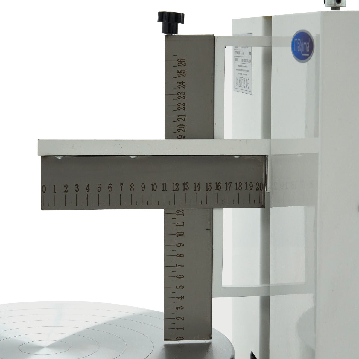 Kage dekorationsmaskine - Ø 35cm - Hvid