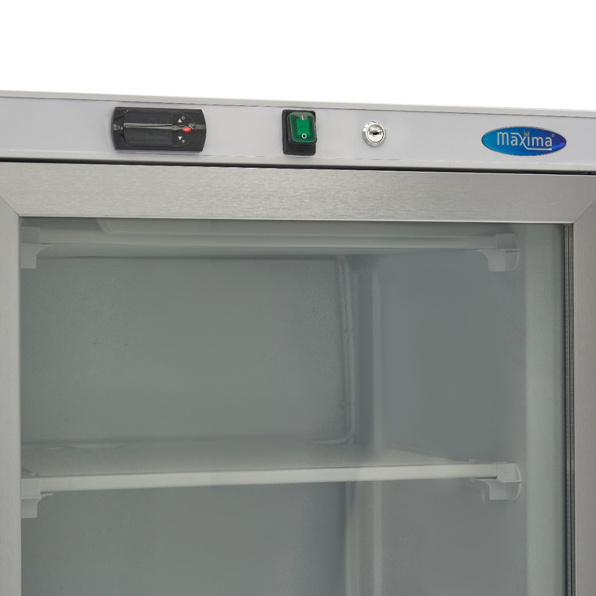Fryser - 400L - Hvid - med glaslåge