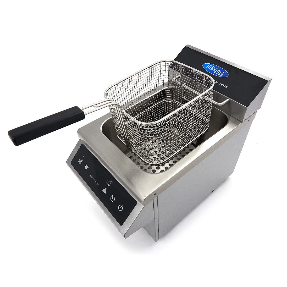 Friture - 8L - 1 kurv - Induktion - med aftapningshane
