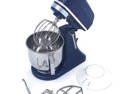 Stativmixer - 7L - Op til 2 kg dej - Stålblå