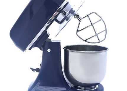 Stativmixer - 7L - Op til 2 kg dej - Stålblå