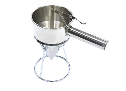 Batter Dispenser - 1,3L - Rustfrit stål - inkl. Doseringsknap