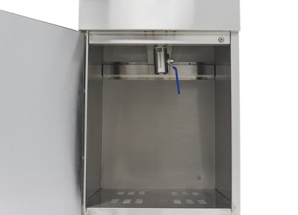 Friture - 16L - 1 kurv - med afløbshane og stativ - 400V