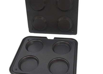 Tarteletform - Rund - 124/100 mm - 4 stk