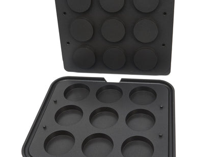 Tarteletform - Cylinder - 80 mm - 9 stk