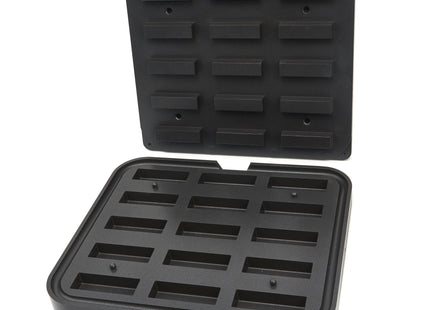Tarteletform - Rektangel - 90x30/85x26 mm - 15 stk.