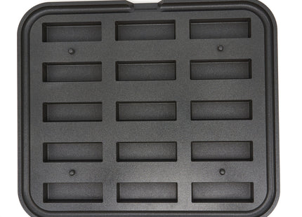 Tarteletform - Rektangel - 90x30/85x26 mm - 15 stk.