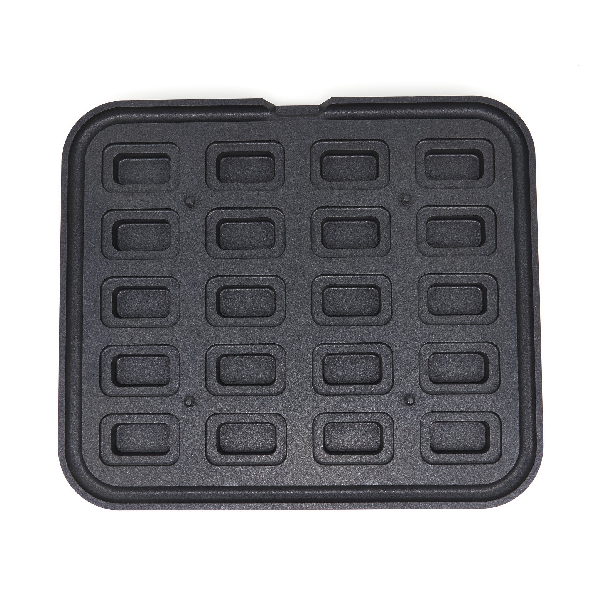 Tærteform - Rektangulær - 64x41/45x22 mm - 20 stk.