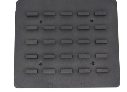 Tarteletform - Rektangel - 50x23/42x17 mm - 25 stk.
