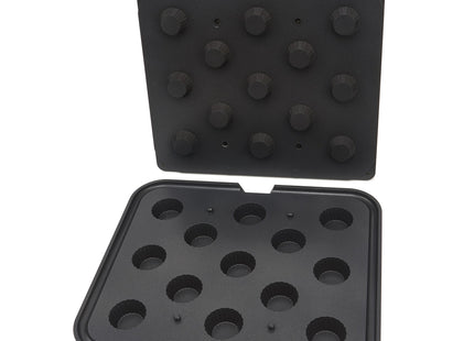 Tarteletform - Bølget - 48/36 mm - 13 stk