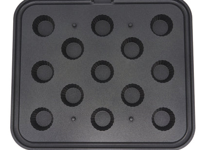 Tarteletform - Bølget - 48/36 mm - 13 stk