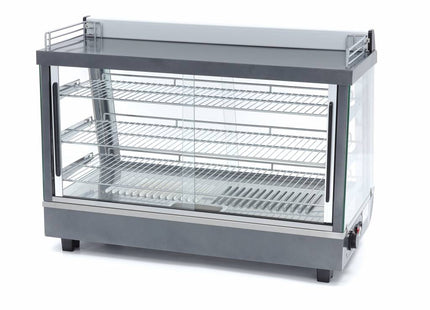 Opvarmet maddisplay - 136L - 91,5 cm - 3 hylder