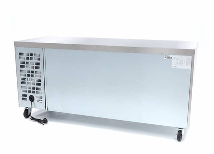 Frysebord - 180 cm - 3 døre
