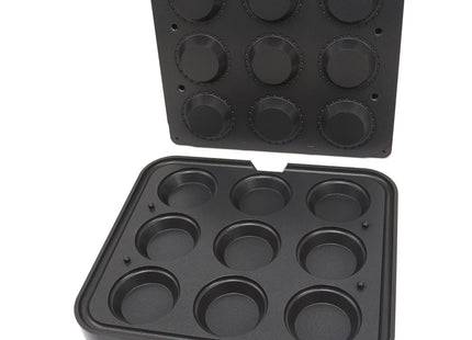 Tarteletform - Rund - 89/65 mm - 9 stk