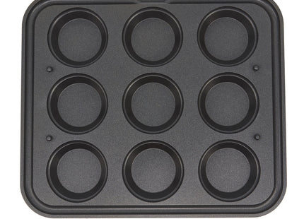 Tarteletform - Rund - 89/65 mm - 9 stk
