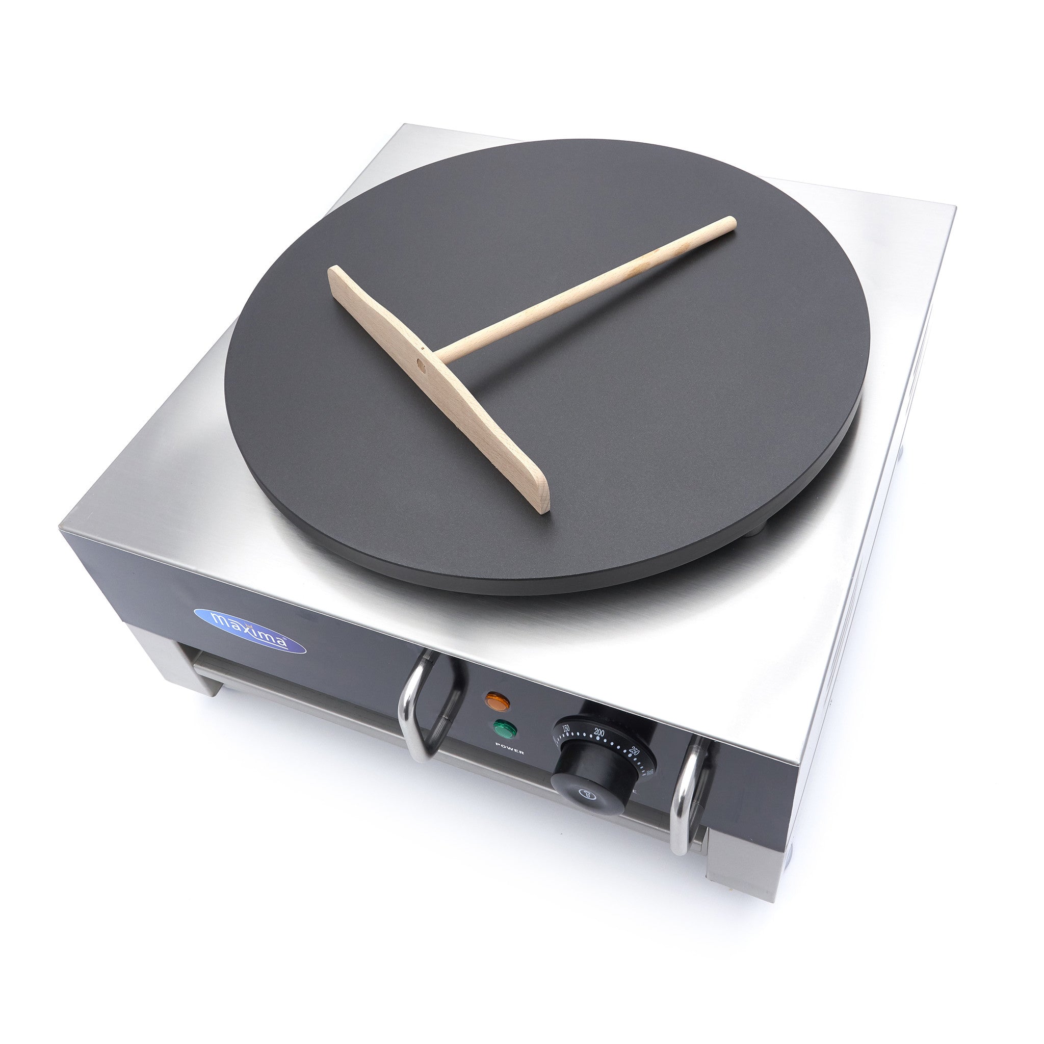 Crepes Maker - Single Crepes - 40cm - inkl dejspreder - SOMMERTILBUD