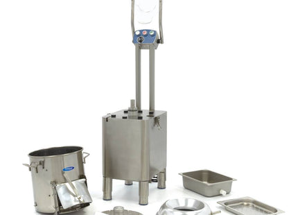 Kartoffelskrællemaskine - 15 kg - 300 kg/t - Indbygget timer