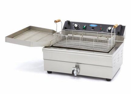 Friture - 20L - 1 kurv - med drænhane