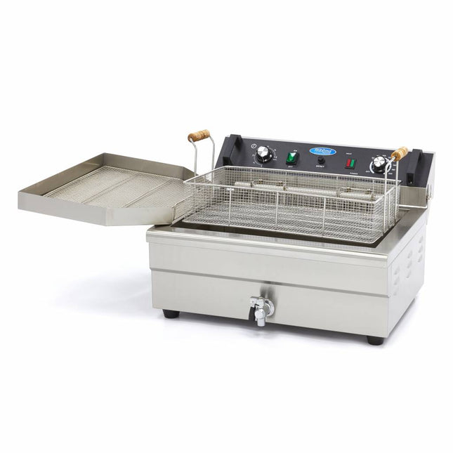 Friture - 20L - 1 kurv - med drænhane