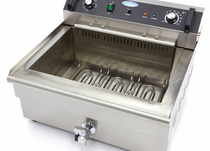 Friture - 30L - 1 kurv - med drænhane