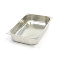 Gastronormbakke - 1/1 GN - 10 cm dyb - Rustfrit stål