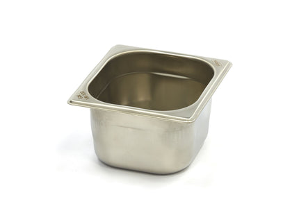 Gastronorm Beholder - 1/6 GN - 10cm Dyb - Rustfrit stål