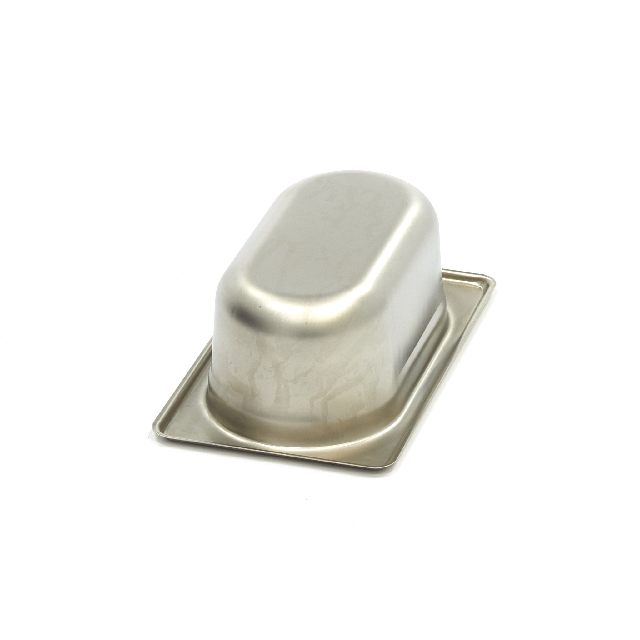 Gastronormbøtte - 1/9 GN - 6,5 cm dyb - Rustfrit stål