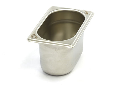 Gastronorm Beholder - 1/9 GN - 10cm Dyb - Rustfrit stål