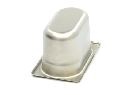 Gastronorm Beholder - 1/9 GN - 10cm Dyb - Rustfrit stål
