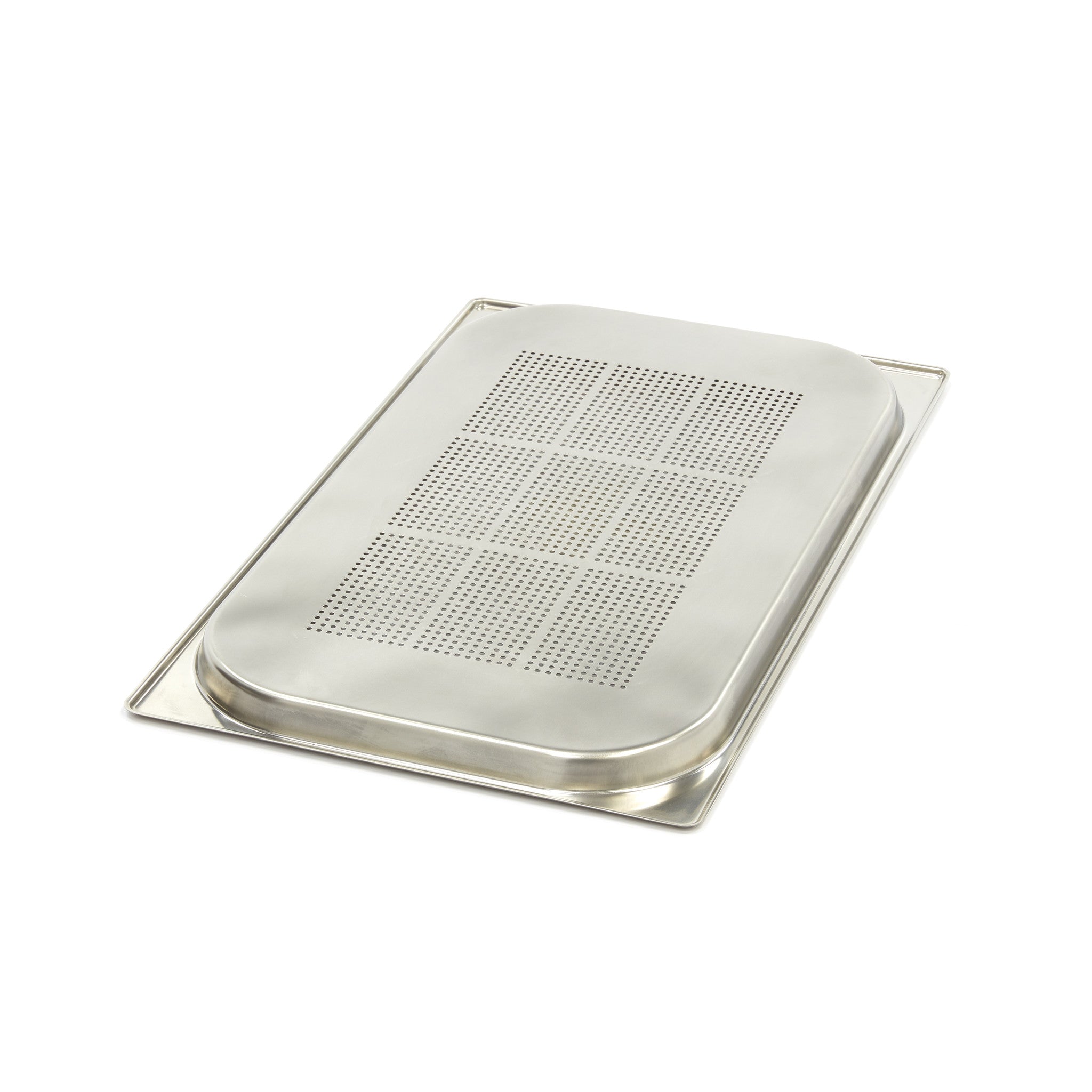 Gastronormbakke - 1/1 GN - 2 cm dyb - Rustfrit stål - Perforeret