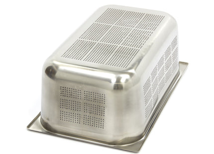 Gastronorm beholder - 1/1 GN - 20 cm dyb - Rustfrit stål - Perforeret