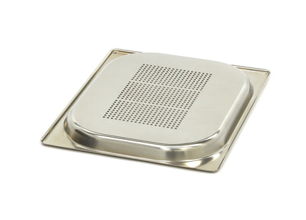 Gastronorm Beholder - 1/2 GN - 2cm Dyb - Rustfrit Stål - Perforeret