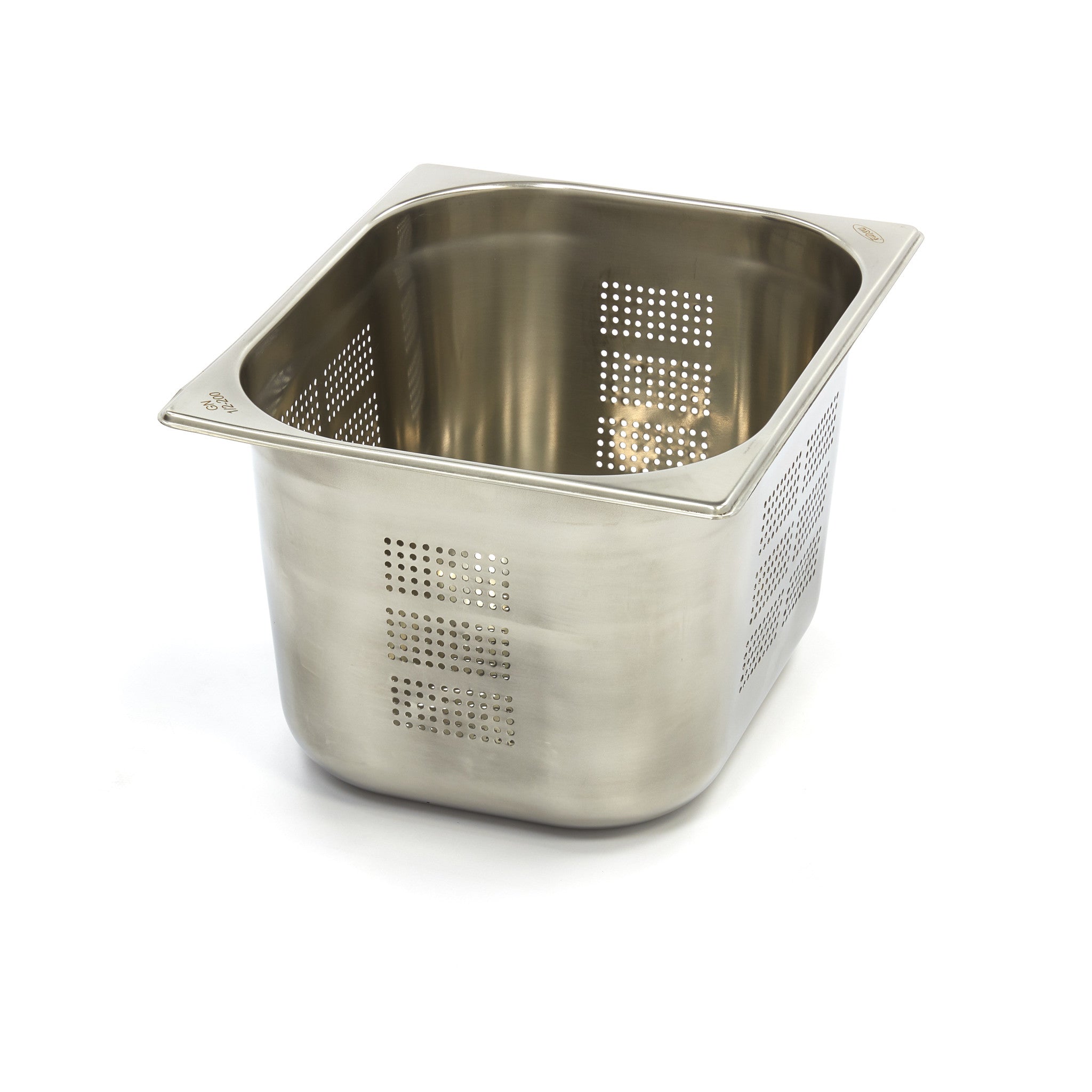 Gastronorm Kantine - 1/2 GN - 20cm Dyb - Rustfrit Stål - Perforeret